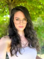 Női szemüvegkeret L7090A-51 titánium - Image 2