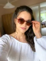 Női szemüvegkeret PG7007C Clip-on napszemüveg előtéttel - Image 5