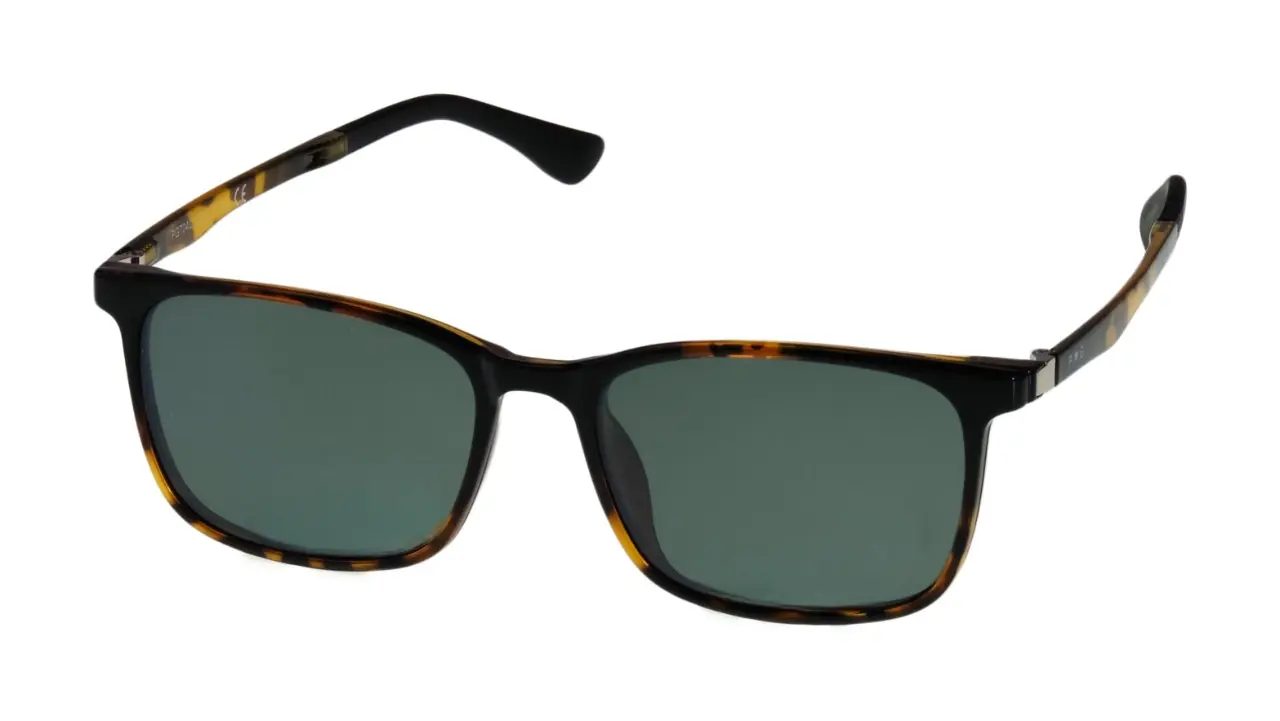 PG7232BClipOn-PhotoRoom Férfi szemüvegkeret PG7232B Clip-on napszemüveg előtéttel - Image 1