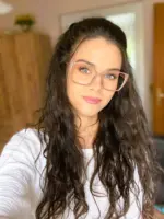 Női szemüvegkeret PGO7430B Clip-on napszemüveg előtéttel - Image 5