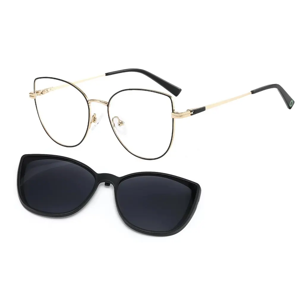 ZB30039-C2 Női szemüvegkeret ZB30039 c2 Clip-on napszemüveg előtéttel - Image 1