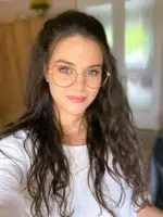 Női szemüvegkeret ZB30039 c2 Clip-on napszemüveg előtéttel - Image 2